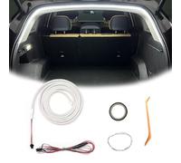 Dynamic Flowing Car Trunk Light Strip, Upgrade Flexible Universal Trunk LED Light Strip, Universal Waterproof Cargo Ambient Lighting for Car Trunk Illumination Decoration (Cool White,4 m/13.2ft)
