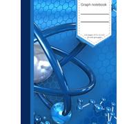 Dynamic Molecular Bonding - Graph Notebook - 1/4 Inch Grid Paper, 8.5 x 11 in, 110 Pages: he perfect notebook to tackle your math, science, or design projects