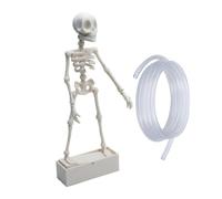 Dynamic Skeleton Fish Tank Decorations, Air Driven Moving Fish Tank Bubbler