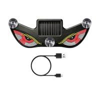 Dynamic Solar USB LED Window Decoration Eye Light Vehicle Display Lamp
