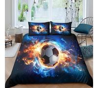 Dynamic sports design Funda de Edredón Microfibra 3 Piezas Compuesto Impresión 3D Cierre de Dynamic sports design Funda Edredon Fundas de Almohada Transpirable for niños y niñas Single（135x200cm）