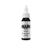 DYNAMIC - Tinta Tatuaje para el cuerpo Color Black 1oz, 30ml