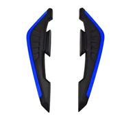Dynamic Wing Motorcycle Ailerons Motorbike Front Fairing Aerodynamic Winglets Side Spoiler Motorcycle Accessories(Blue)