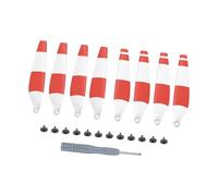 Dynamics Balanceds - Kits de alas de hélices para 3/4, 8 unidades, antivibración, silenciosos, rotores de aviones de fibra de carbono de bajo ruido