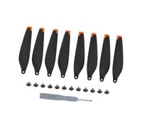 Dynamics Balanceds - Kits de alas de hélices para 3/4, 8 unidades, antivibración, silenciosos, rotores de aviones de fibra de carbono de bajo ruido