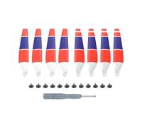 Dynamics Balanceds - Kits de alas de hélices para 3/4, 8 unidades, antivibración, silenciosos, rotores de aviones de fibra de carbono de bajo ruido