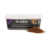 Dynamite Big Fish Feeder Ready Pellets | 2 mm 1,2 kg | Combina con cebo de pesca de carpas | Se adhiere perfectamente a cualquier comedero directamente del cubo | resellable | (ajo, 1,2 kg)