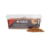 Dynamite Big Fish Feeder Ready Pellets | 2 mm 1,2 kg | Combina con cebo de pesca de carpas | Se adhiere perfectamente a cualquier comedero directamente fuera del cubo | resellable | (fresa, 1,2 kg)