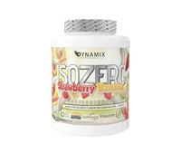 DYNAMIX Isolate Zero Professional 2kg | Sabor FRESA PLÁTANO | Ideal Para Crecimiento y la Recuperación Muscular | Sin Gluten