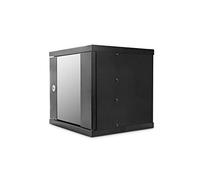 Dynamode Bastidores Eco Netcab 4u 300 mm 25,4 cm/comunicaciones/Datos (Soho) Rack Gabinete de Pared - Negro (Cabina w4u-el10)