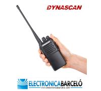 Dynascan Dynascan 220BT Walkie PMR446 Bluetooth IPX5 Walkie profesional PMR446 de uso libre con Bluetooth, protección IPX5, función VOX y batería de 2600 mAh