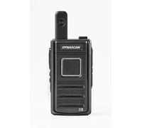 Dynascan 2B Walkie Talkie PMR-446 Uso Libre, Diseño Ultra Compacto y Función VOX