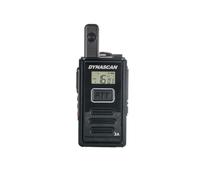 Dynascan Dynascan 3A Walkie Talkie PMR446 con USB-C Walkie-talkie PMR446 de uso libre con 16 canales, función VOX, vibración y recarga USB-C. Compacto y