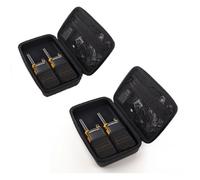 Dynascan Dynascan P19 Pareja de walkies PMR-446 con estuche. Alcance de hasta 10 km, manos libres, resistente y fácil de usar ¡Para una comunicación sin