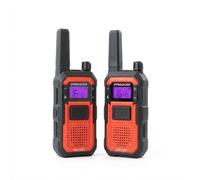 Dynascan Pack 2 Walkie Talkies Dynascan Rugged PMR446 Kit de dos radios PMR446 resistentes, diseñadas para uso profesional, con certificación IP67, gran
