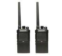 Dynascan Pack de 2 Dynascan R77 Par de Walkie Talkies PMR446 muy robustos, programables y personalizables con funciones avanzadas