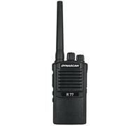 Dynascan DYNASCAN R-77 Walkie Talkie PMR446 muy robusto, programable y personalizable con funciones avanzadas