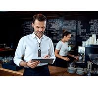 Dynascan - Walkie Talkie PMR-446, de Uso Libre | DYNASCAN H2 | 16 Canales | Alcance de hasta 8 Km | Batería de 2.000mAh, hasta 20 Horas | en Color Negro