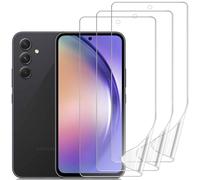 DYNASCO 3 Piezas Protector de Pantalla para Samsung Galaxy A54, Película de TPU Hidrogel Flexible para Galaxy A54, Admite Función de Huella Dactilar, Sin Burbujas, Fácil Instalación