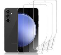 DYNASCO 3 Piezas Protector de Pantalla para Samsung Galaxy S23 FE, Película de TPU Hidrogel Flexible para Galaxy S23 FE, Admite Función de Huella Dactilar, Sin Burbujas, Fácil Instalación