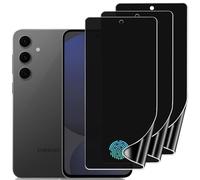 DYNASCO 3 Piezas Protector Pantalla Privacidad para Samsung Galaxy S24 FE, Película de TPU Hidrogel Antiespia para Galaxy S24 FE 5G 6.7", Admite Función de Huella Dactilar, Fácil Instalación