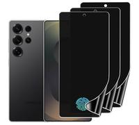 DYNASCO 3 Piezas Protector Pantalla Privacidad para Samsung Galaxy S25 Ultra, Película de TPU Hidrogel Antiespia para Galaxy S25 Ultra 5G 6.9", Admite Función de Huella Dactilar, Fácil Instalación