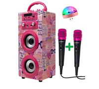 DYNASONIC (3º Generación) Karaoke con microfono, Regalos Originales para niños niña, Juguetes niña (Modelo 20)