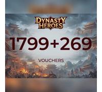 Dynasty Heros - 1799 Voucher + 269 Voucher Direct Top-Up - GLOBAL