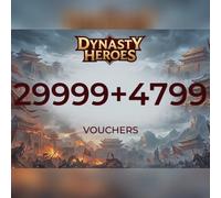 Dynasty Heros - 29999 Voucher + 4799 Voucher Direct Top-Up - GLOBAL