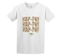 Dynasty Phil Robertson HAP Pay HAP Pay with Letters In Camo Print Men's Cotton T-Shirt White Shirt Top tee S