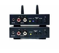 DYNASTY PROAUDIO Adaptador de audio inalámbrico WSA-5BT con chipset Bluetooth 5.3 sin pérdidas Qualcomm® aptX™, latencia ultra baja, doble banda 5.2/5.8GHz, fácil configuración para AVR/TV/PC con