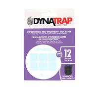 DynaTrap 21523 StickyTech - Tableros de Pegamento de Repuesto para DT152 Atrapa Moscas e Insectos Voladores para Interiores, Paquete de 12
