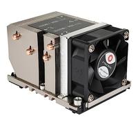 DYNATRON Intel A 2637 - Ventilador para CPU (2U B5, LGA3647, Estrecho, 56 x 95 mm, Aluminio, activación de Pipes, PWMundbiszu205WTDP)