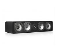 Dynavoice Challenger C-5 XL Negro. Altavoz Central Pasivo 210W 6-8 Ohm. 4X Woofer 5,25″ y Tweeter Super Audio 1″. Home Cinema HiFi. Bass Reflex Trasero. Compatible VESA 10x10.