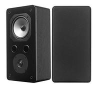 Dynavoice Challenger S-5 Negro - Pareja Altavoces Estantería/Pared 2 Vías HiFi con Woofer 5,25″ y Tweeter Super Audio - 100 W Máx. - Sistema Pasivo.