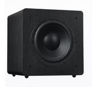 DYNAVOICE Challenger Sub-8 Negro - Subwoofer Activo 8" 90W RMS (125W Máx.), 25-180 Hz, Auto On/Off | para Home Cinema 5.1 y HiFi hasta 25 m² | RCA/LFE y Alta Nivel