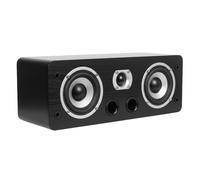 Dynavoice Magic C-4 Negro Mate - Altavoz Central Pasivo 2 Vías, Woofer 2x4 + Tweeter 1", Bass Reflex Frontal, 100W, para Cine en Casa 5.1 y 7.1