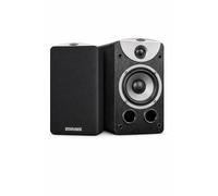 Dynavoice Magic S-4 Negro - Pareja Altavoces de Estantería Hi-Fi 2 Vías con Woofer 4″ y Tweeter 1″ - 90 dB Alta Sensibilidad - 100 W Máx - 4-8 Ohm - Sonido Estéreo Cableado - NO Bluetooth.
