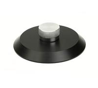 Dynavox Abrazadera para Discos VC80 para Fijar el Disco de Vinilo para Tocadiscos de Aluminio, Color Negro
