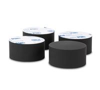 Dynavox Amortiguador de elastómero de Silicona EDZ-50, Juego de 4 Unidades, absorción Universal para Dispositivos HiFi, Altavoces, amplificadores, subwoofer, servidores, PC y Tocadiscos, pies