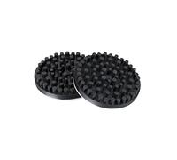Dynavox Antivibe Patas para Dispositivos y Altavoces (Juego de 4 Unidades) - Desacoplamiento Autoadhesivo, máx. 22-25 kg, Ø 53 mm, amortiguación de Vibraciones, Soporte Estable, Negro