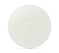 Dynavox APM-1 - Alfombrilla de acrílico para Tocadiscos (3 mm, antiestática, antivibración, 30 cm de diámetro, Ajuste Universal, Color Blanco)