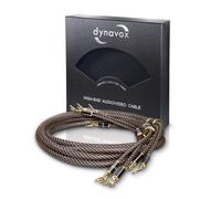 Dynavox Black Line Cable De Altavoces 2 x 5 m 1 Set 16 AWG Negro