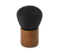 Dynavox CB-1 - Cepillo de Limpieza para Discos de Vinilo, con Mango de bambú, cerdas Finas y Suaves de Fibra sintética para Eliminar eficazmente el Polvo