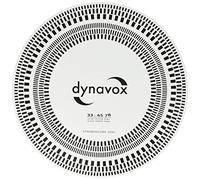 Dynavox Disco estroboscópico, para Tocadiscos de tracción por Correa y Directa, calibración de Velocidad, Ajuste del Cabezal