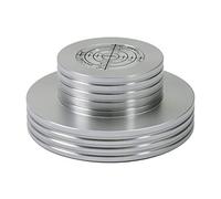 Dynavox Estabilizador de Tocadiscos PST300, Peso con libélula de Aluminio para Tocadiscos, Peso 300 g, Color Plateado
