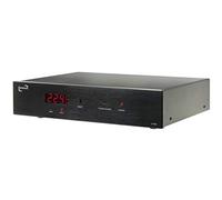Dynavox Filtro de Red HiFi X7000S, regleta múltiple con 6 Tomas de Corriente, luz indicadora LED para la Correcta Fase y Pantalla, Color Negro