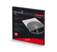 Dynavox Fundas Para Discos De Vinilo De 12" LPs De HD-Polietileno Paquete De 50