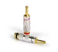 Dynavox Juego de 4 conectores banana con fijación de expansión