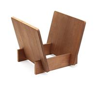 Dynavox Soporte ST40 para discos de vinilo de madera de pino, para hasta 40 LP´s y simples, color marrón claro